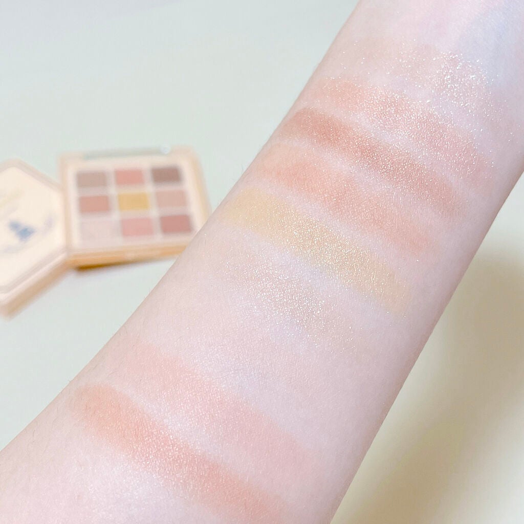 マテリアルカラーパレット/leur charme/アイシャドウパレットを使ったクチコミ(3枚目)