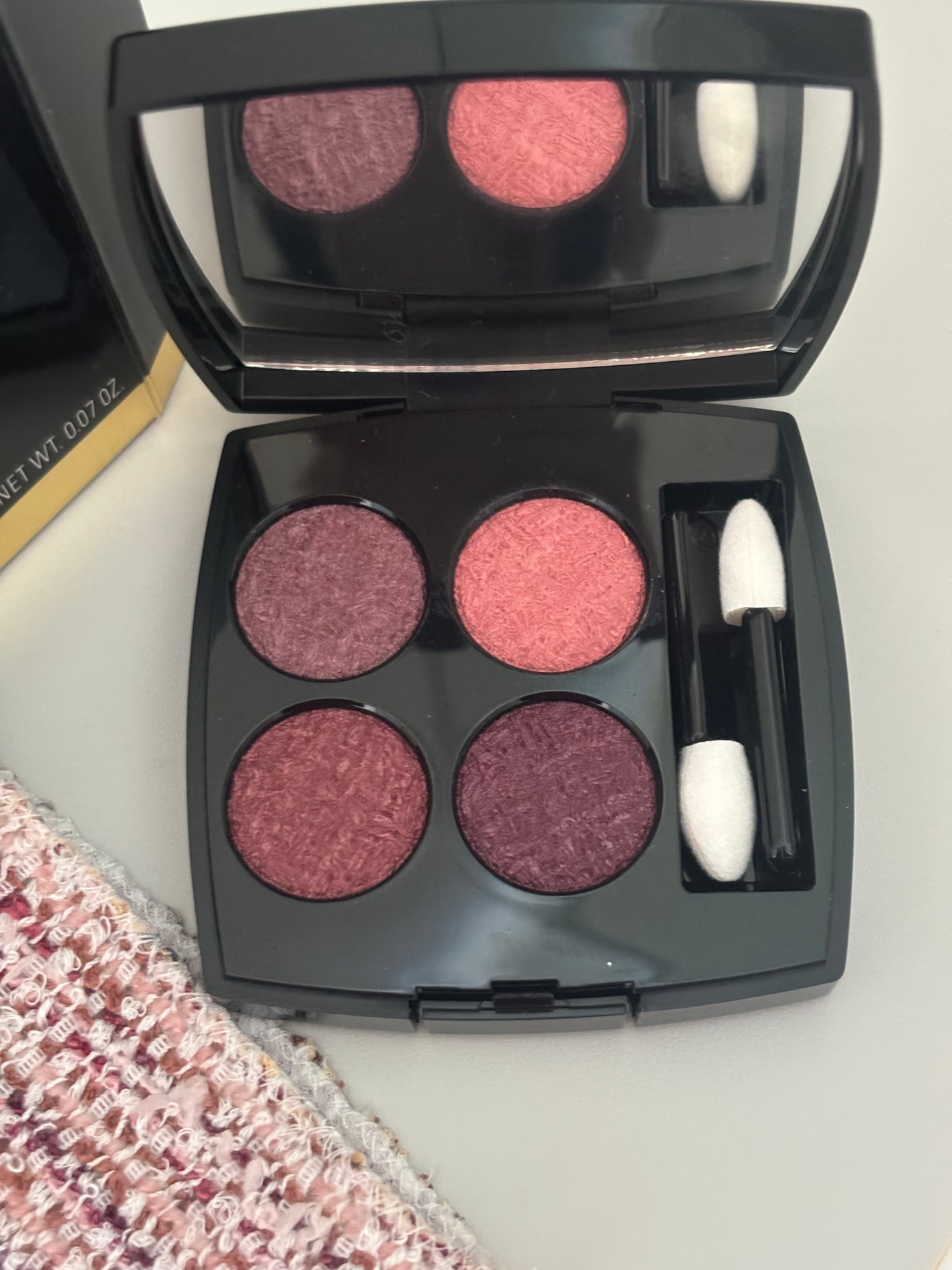 レ キャトル オンブル ツイード/CHANEL/アイシャドウパレットを使ったクチコミ(2枚目)