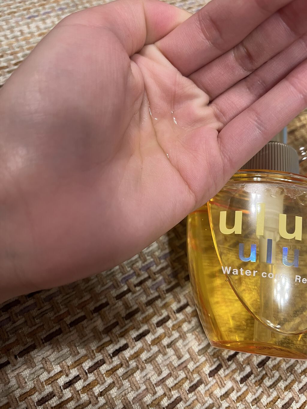 ウォーターコンク リペアヘアオイル/ululis/ヘアオイルを使ったクチコミ（2枚目）