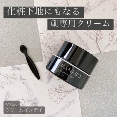 ＊【朝用のクリームって珍しいですよね。使用感良すぎました】＊


----------------------------------------

KANEBO
クリーム　イン　デイ
40g ¥8,8