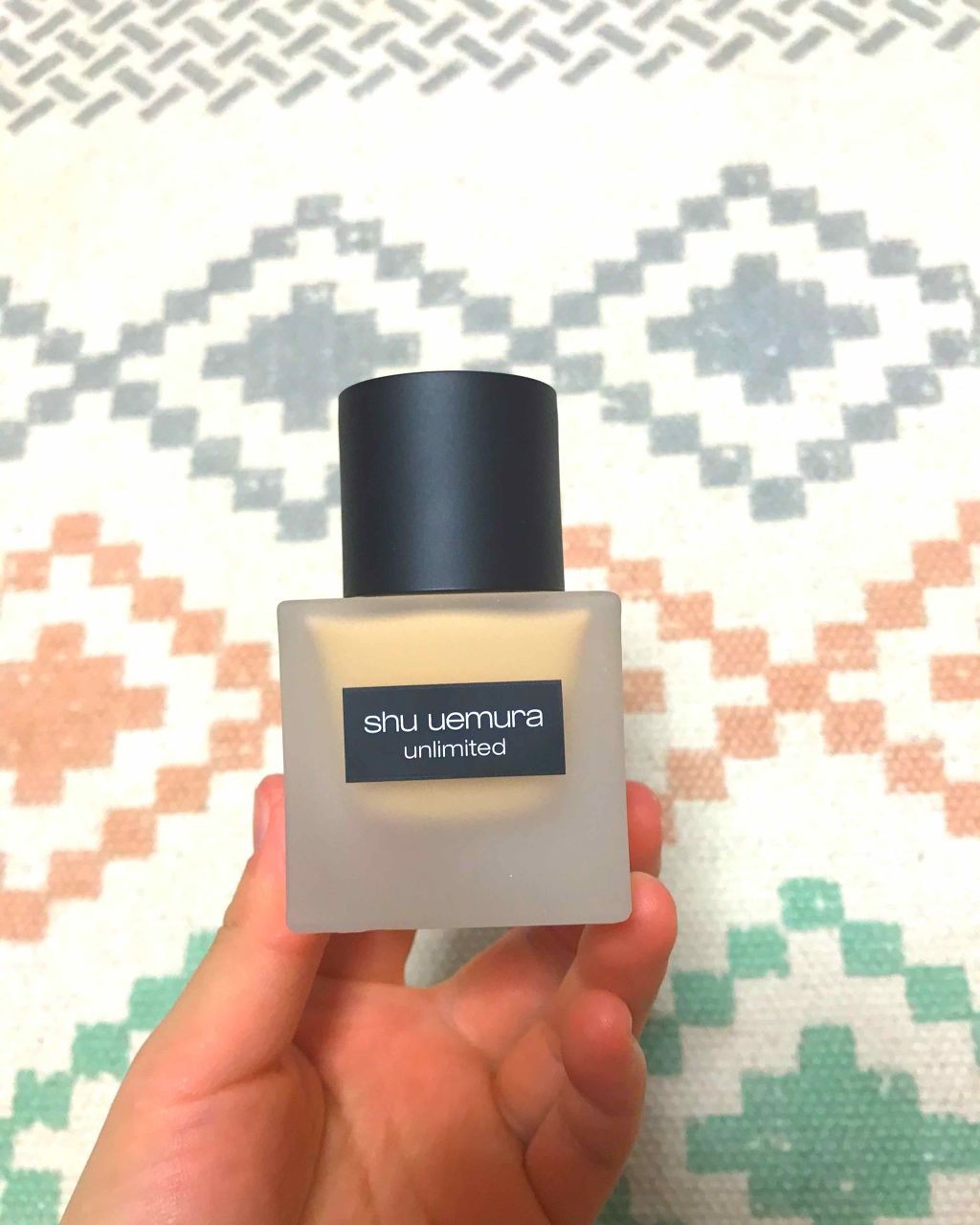 ルージュ アンリミテッド アンプリファイド マット＜2019年クリスマスコフレ限定＞/shu uemura/口紅を使ったクチコミ（3枚目）