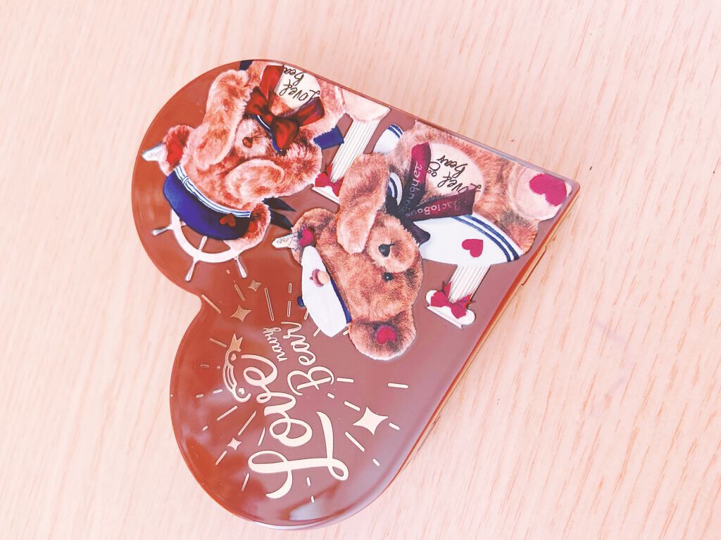 Flowerknows LoveBear ハイライト&シェーティングパレット/FlowerKnows/プレストパウダーを使ったクチコミ(4枚目)