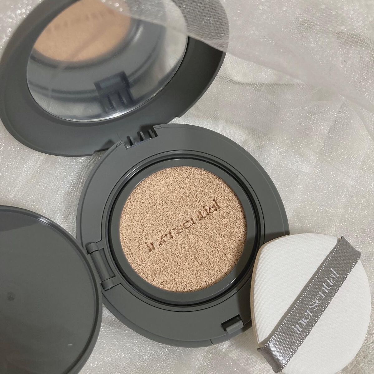 ナチュラルスキンフィットクッション/inersential/クッションファンデーションを使ったクチコミ（2枚目）