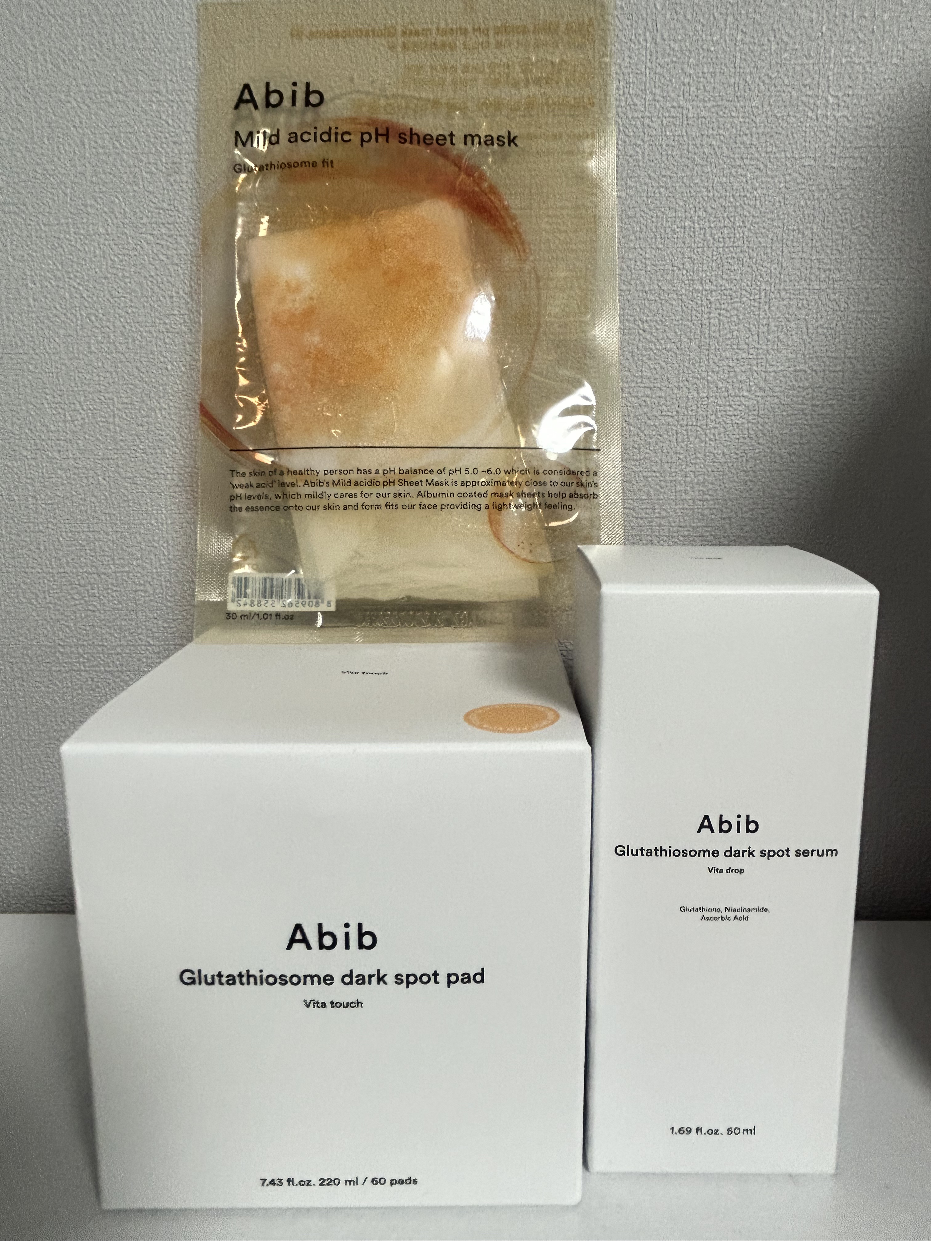 グルタチオンソームダークスポットセラムビタドロップ/Abib /美容液を使ったクチコミ（1枚目）