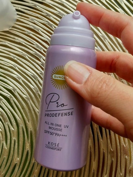 プロディフェンス オールインワンUV ムース/サンカット®/日焼け止めクリームを使ったクチコミ(1枚目)