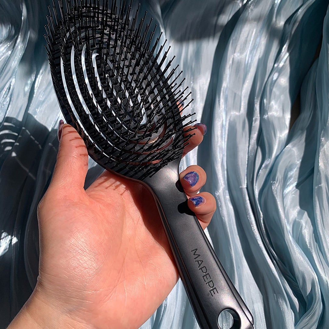 デタングリングブラシ 3Dスーパーフィット/マペペ/ヘアブラシを使ったクチコミ(2枚目)