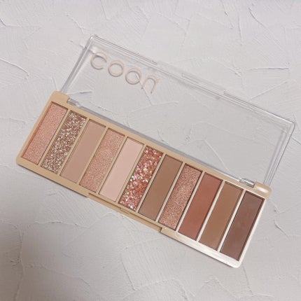アイシャドウパレット 01 ムードキャメル/coou/アイシャドウパレットを使ったクチコミ(2枚目)