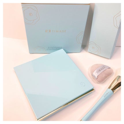 ハイライトシェーディングパレット/TIMAGE/パウダーハイライトを使ったクチコミ(4枚目)