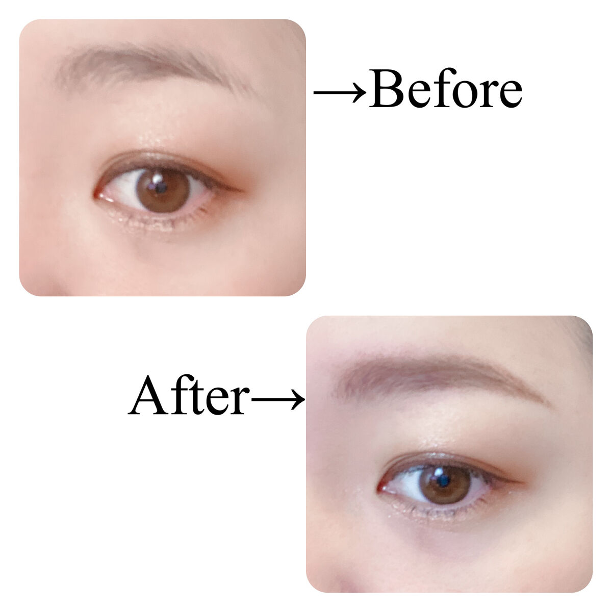 フィルム眉カラー/デジャヴュ/眉マスカラを使ったクチコミ（2枚目）