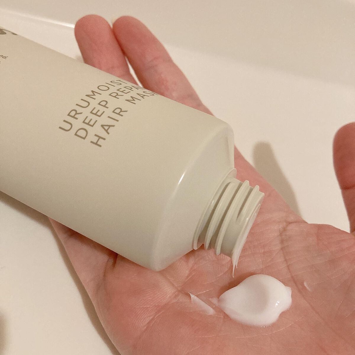 うるモイストディープリペアヘアマスク/byTREES/ヘアマスク・ヘアパックを使ったクチコミ（3枚目）