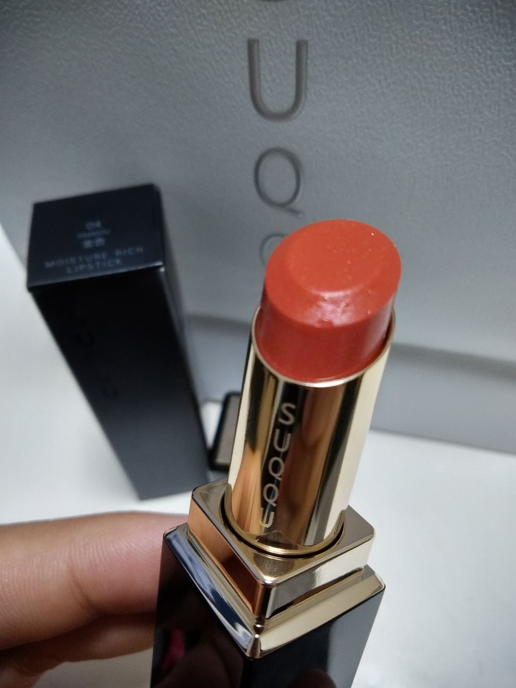 モイスチャー リッチ リップスティック/SUQQU/口紅を使ったクチコミ(2枚目)