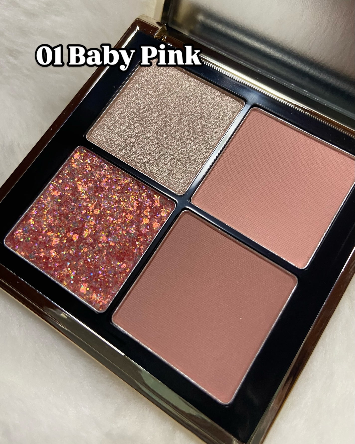 4色アイシャドウパレット/MOKA Japan cosmetics/アイシャドウパレットを使ったクチコミ(3枚目)