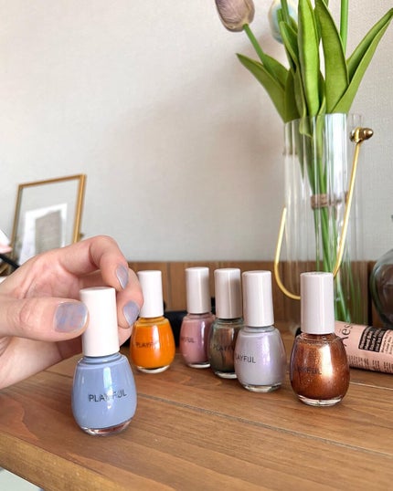 プレイフル アップデートネイル/PLAYFUL/オールインワンネイルを使ったクチコミ(3枚目)
