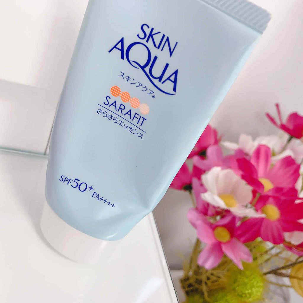 サラフィットUV さらさらエッセンス 無香料/スキンアクア/日焼け止め・UVケアを使ったクチコミ(1枚目)