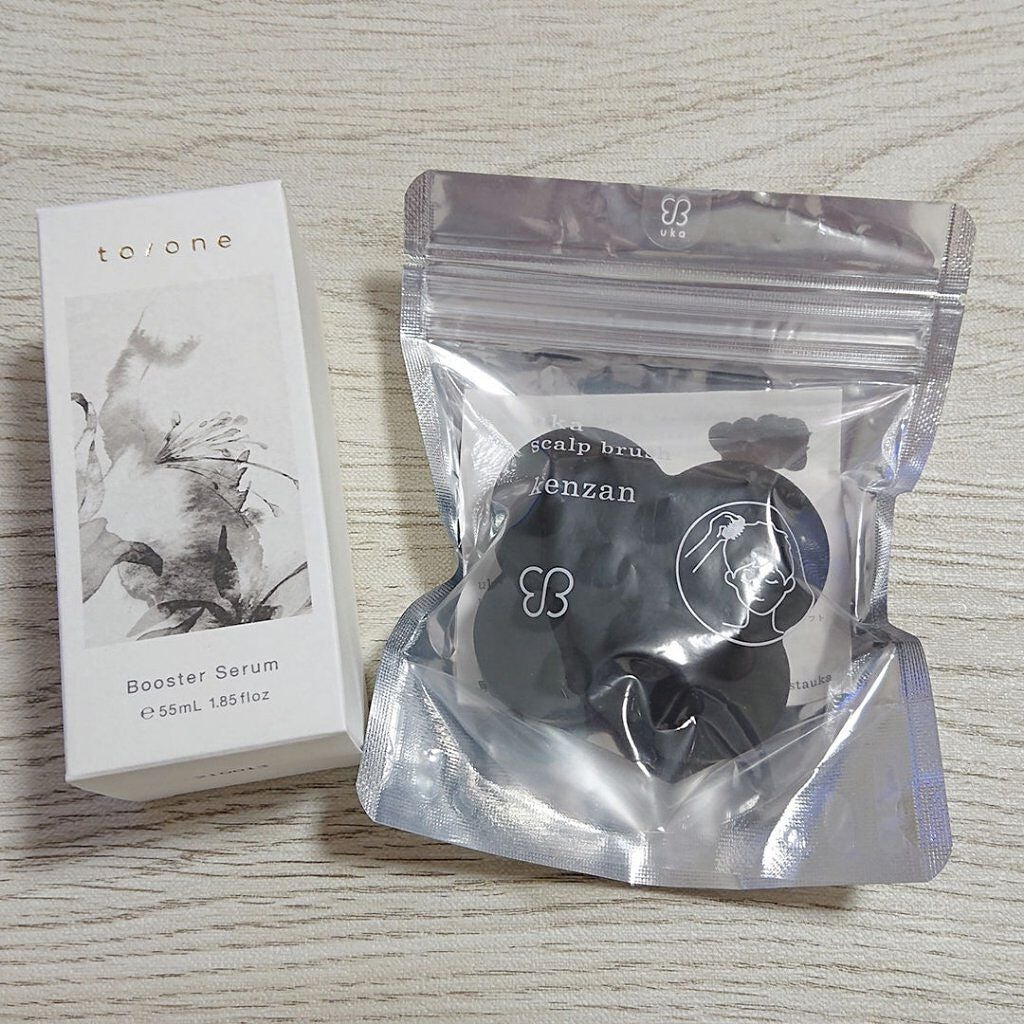 uka scalp brush kenzan/uka/スカルプブラシを使ったクチコミ(1枚目)