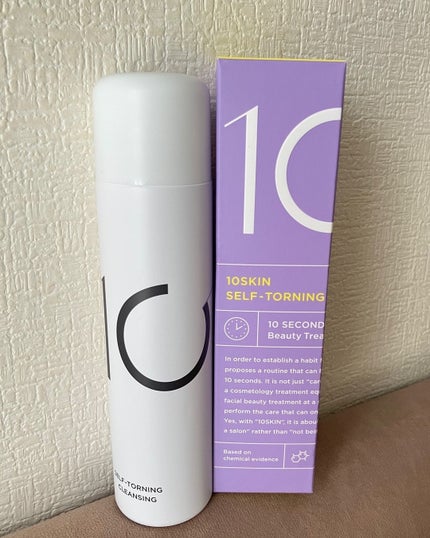 セルフトーニングクレンジング/10SKIN/泡洗顔を使ったクチコミ(1枚目)