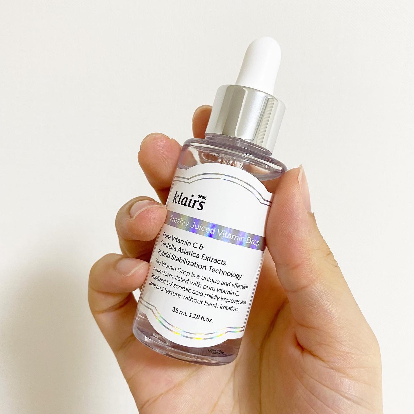 フレッシュリージュースドビタミンドロップ(35ml)/Klairs/美容液を使ったクチコミ(5枚目)