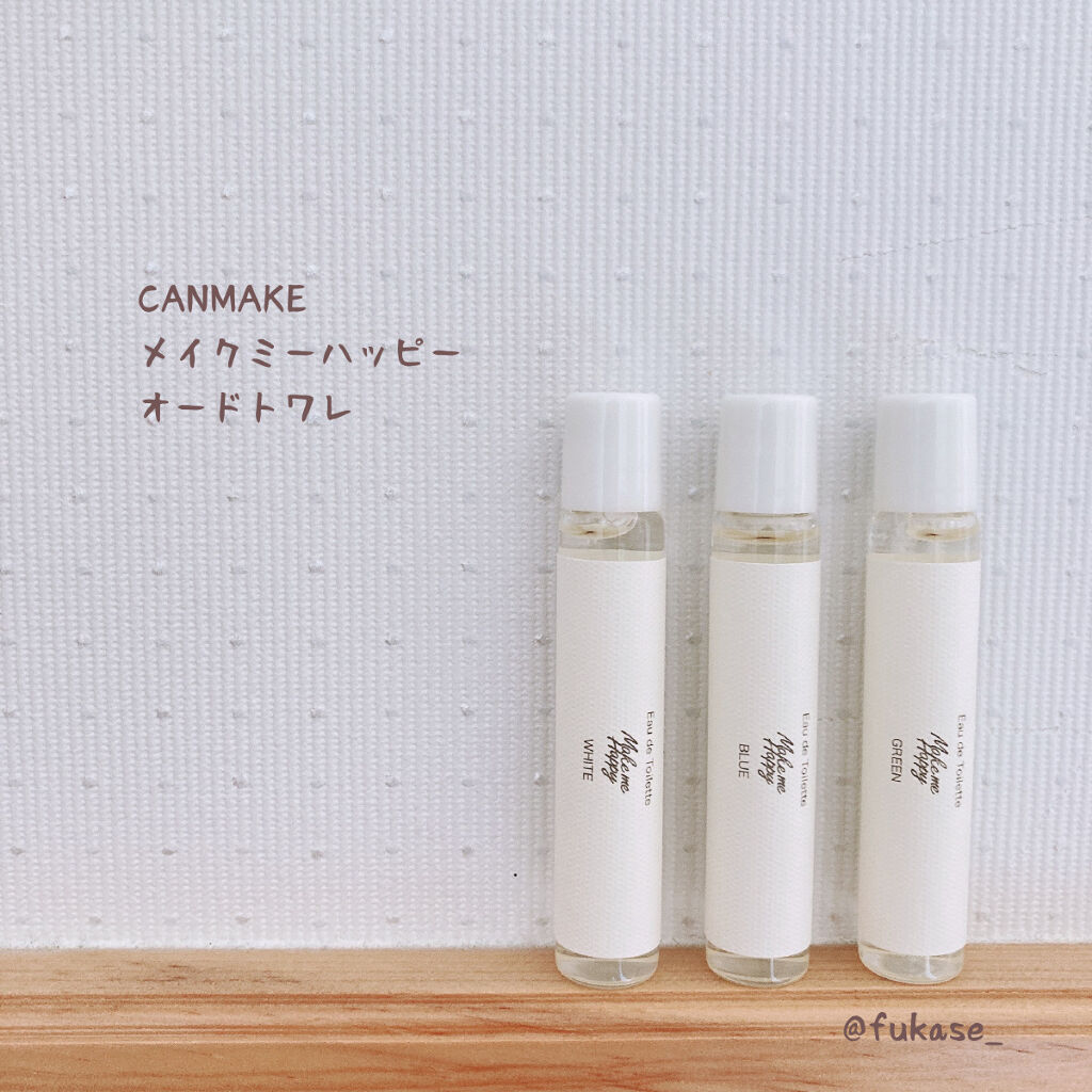 メイクミーハッピー オードトワレ GREEN/キャンメイク/香水(レディース)を使ったクチコミ（1枚目）