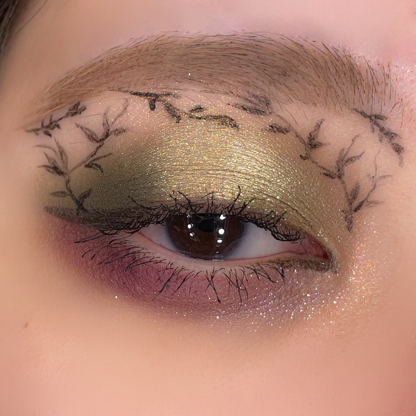 Eye Ecstasy Eyeshadow & Mascara Kit/PAT McGRATH LABS/メイクアップキットを使ったクチコミ(4枚目)