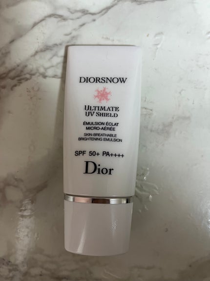 【旧】スノー アルティメット UVシールド 50+/Dior/日焼け止めミルクを使ったクチコミ(1枚目)
