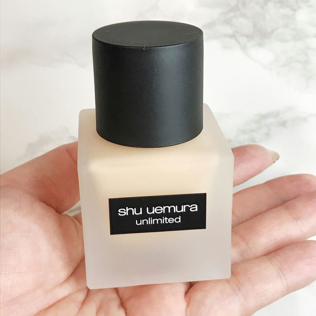 (旧)アンリミテッド ラスティング フルイド/shu uemura/リキッドファンデーションを使ったクチコミ(2枚目)