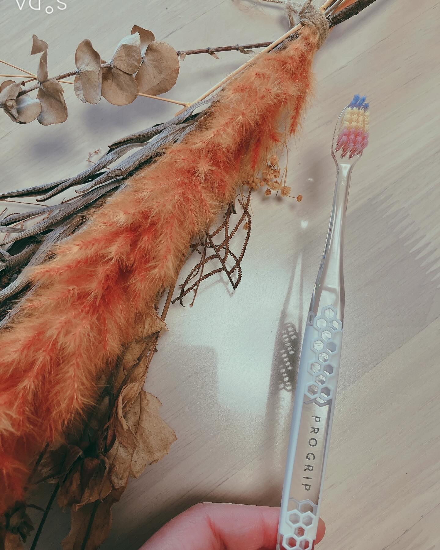 プログリップハブラシ　typeⅠ/エビス/歯ブラシを使ったクチコミ（2枚目）