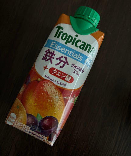 Tropicana Essentials 鉄分+クエン酸/トロピカーナ/野菜ジュースを使ったクチコミ(1枚目)