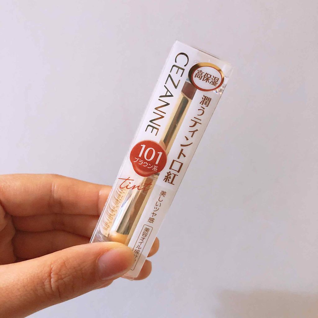 ラスティンググロスリップ/CEZANNE/口紅を使ったクチコミ(1枚目)