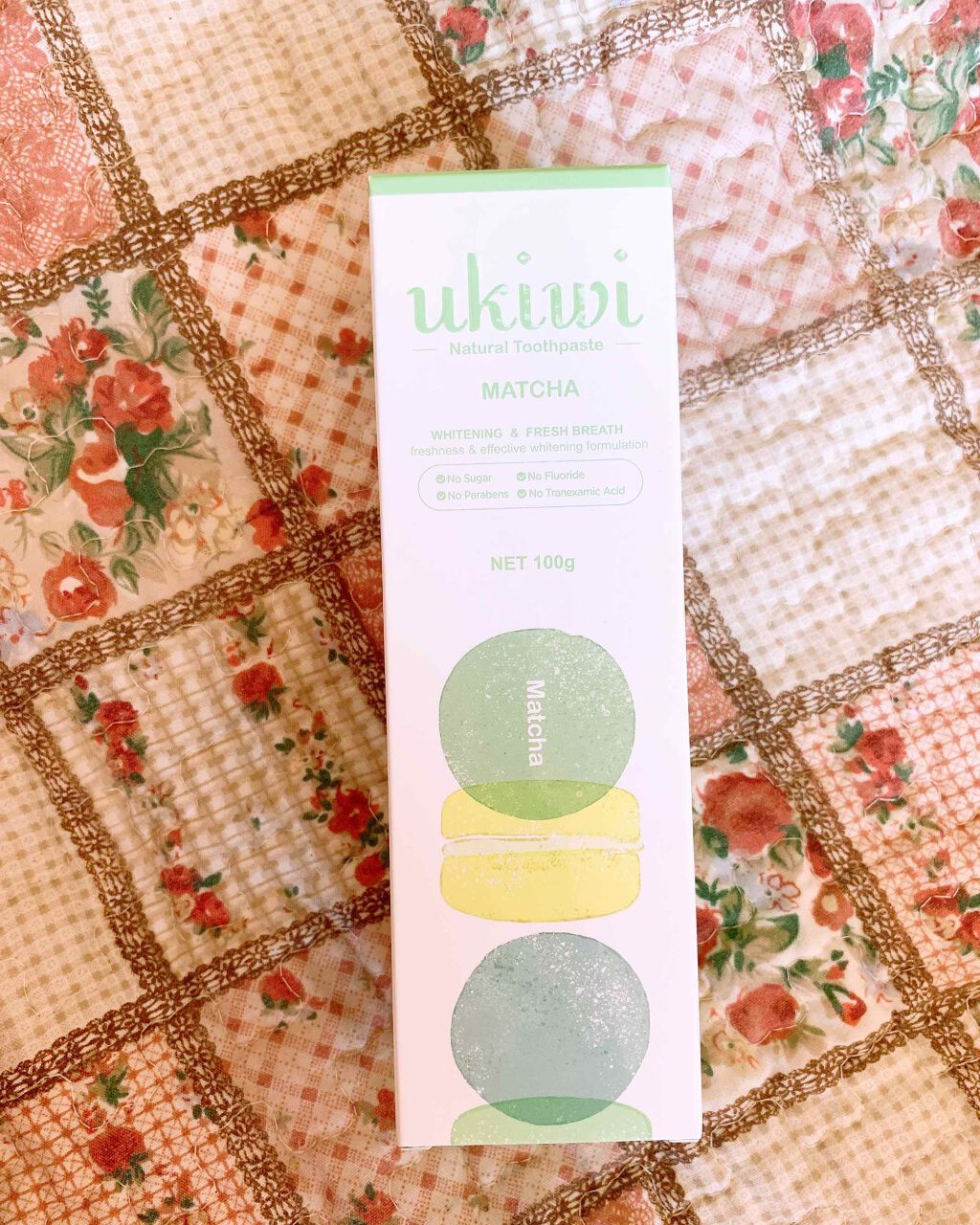 ナチュラルマカロントゥースペースト/ukiwi/歯磨き粉を使ったクチコミ(1枚目)