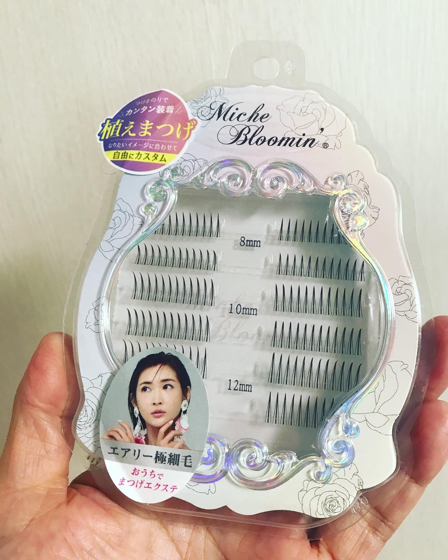 アイラッシュ セルフエクステライン/ミッシュブルーミン/つけまつげを使ったクチコミ（1枚目）