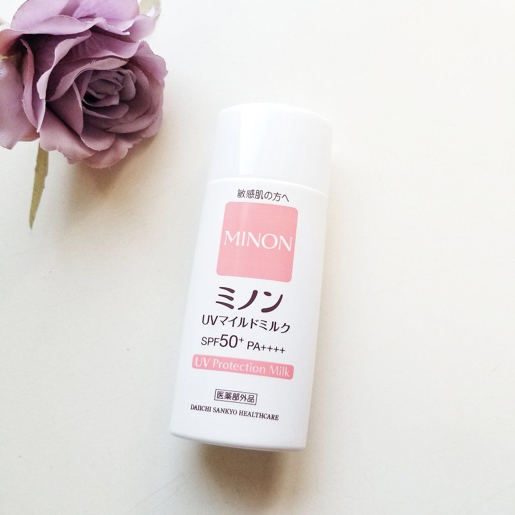 ミノンUVマイルドミルク/ミノン/日焼け止めミルクを使ったクチコミ(1枚目)