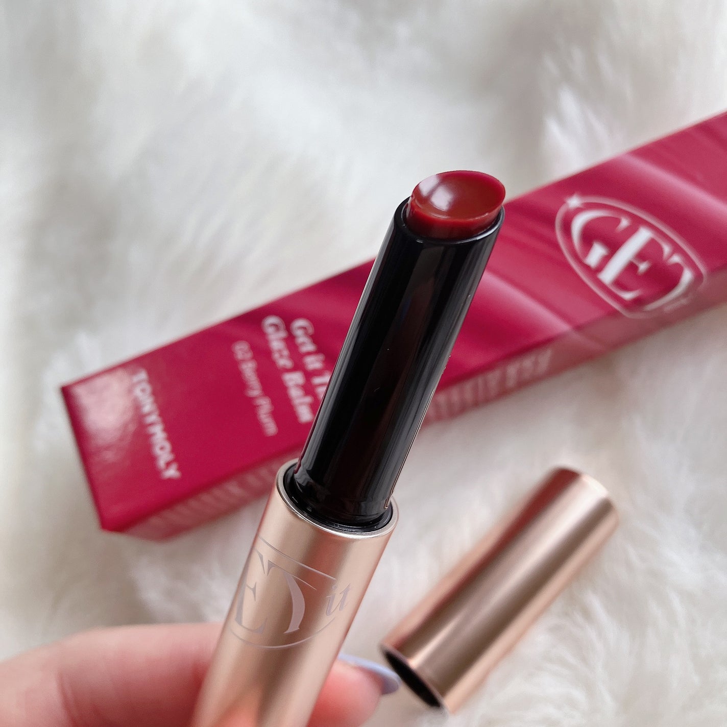 ゲットイットティントグレーズバーム/TONYMOLY/リップティントを使ったクチコミ(1枚目)