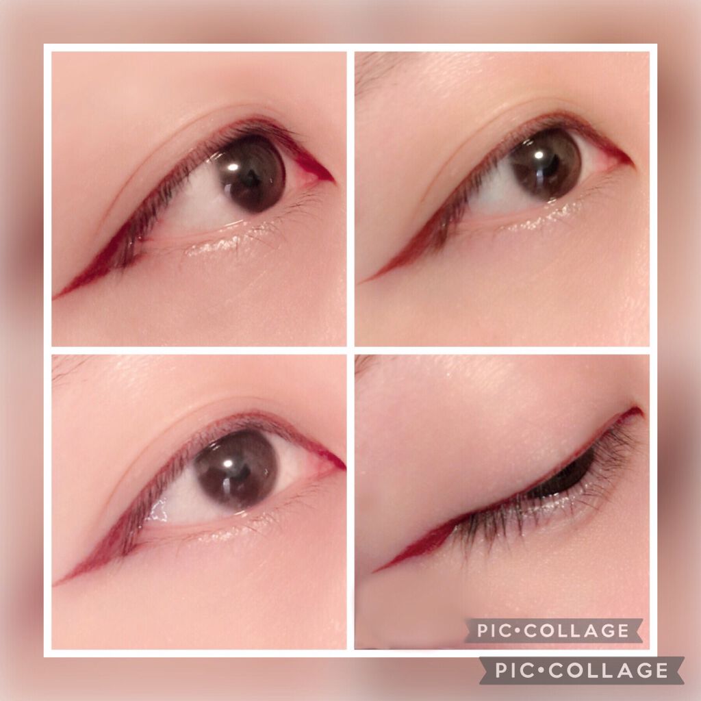 ニュアンスリキッドアイライナー/CEZANNE/リキッドアイライナーを使ったクチコミ(3枚目)