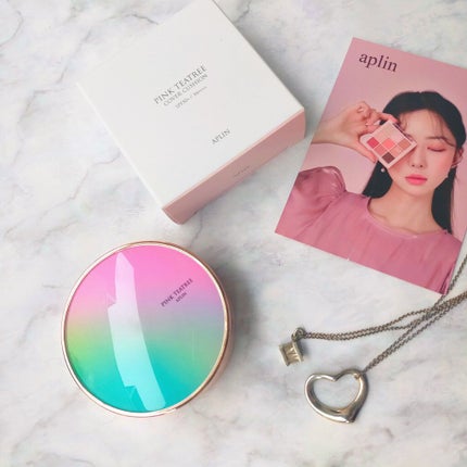 ピンクティーツリーカバークッション/APLIN/クッションファンデーションを使ったクチコミ(2枚目)