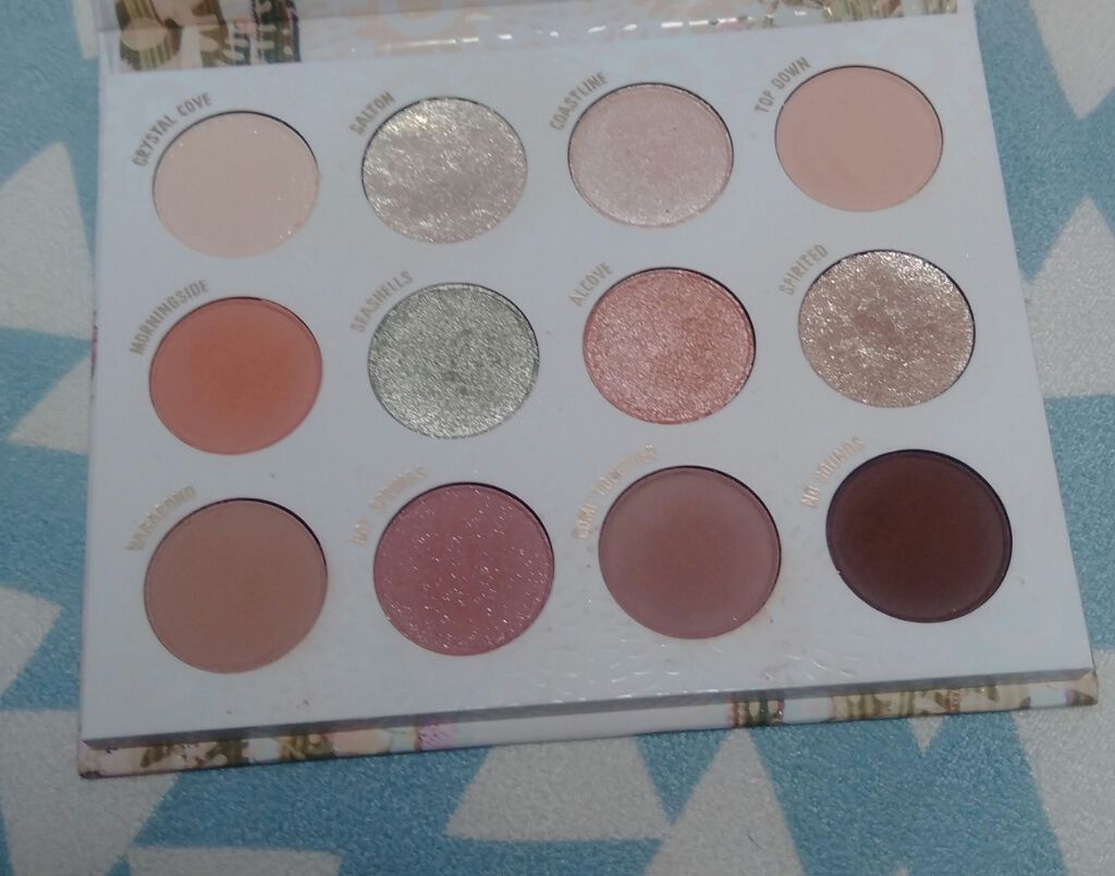 ワイルドナッシング/ColourPop/アイシャドウパレットを使ったクチコミ(2枚目)