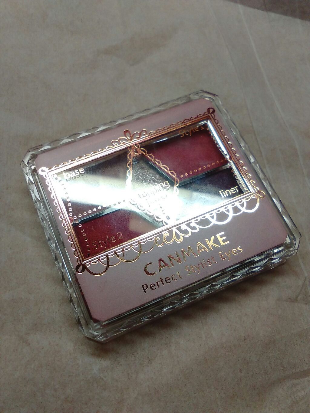 【旧品】パーフェクトスタイリストアイズ/キャンメイク/アイシャドウパレットを使ったクチコミ（1枚目）