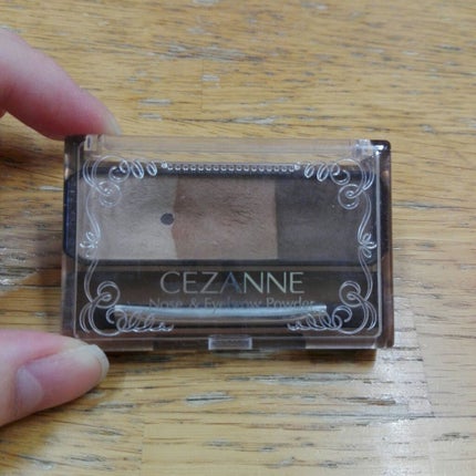 ノーズ&アイブロウパウダー/CEZANNE/パウダーアイブロウを使ったクチコミ(1枚目)