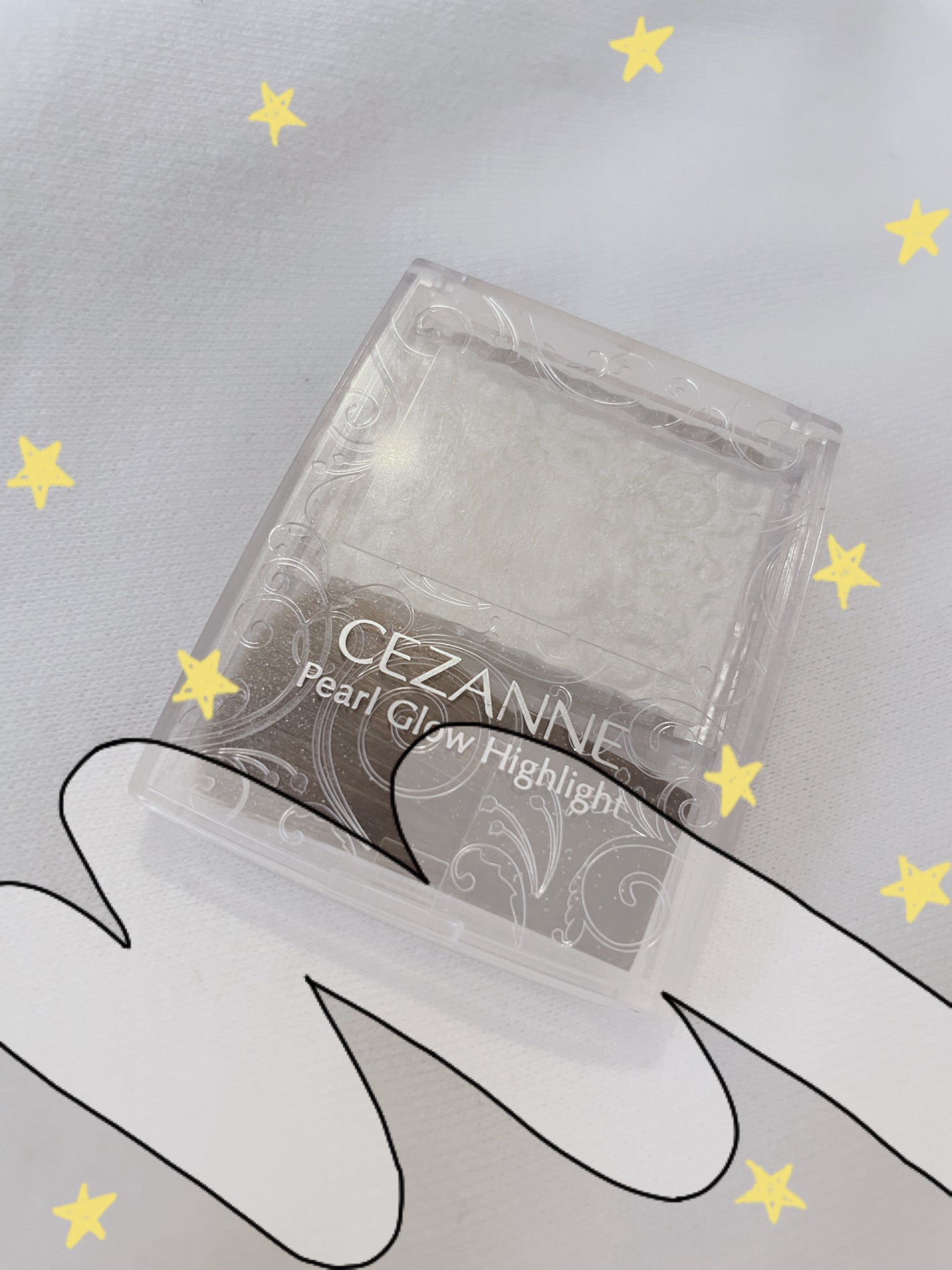 パールグロウハイライト/CEZANNE/パウダーハイライトを使ったクチコミ(1枚目)