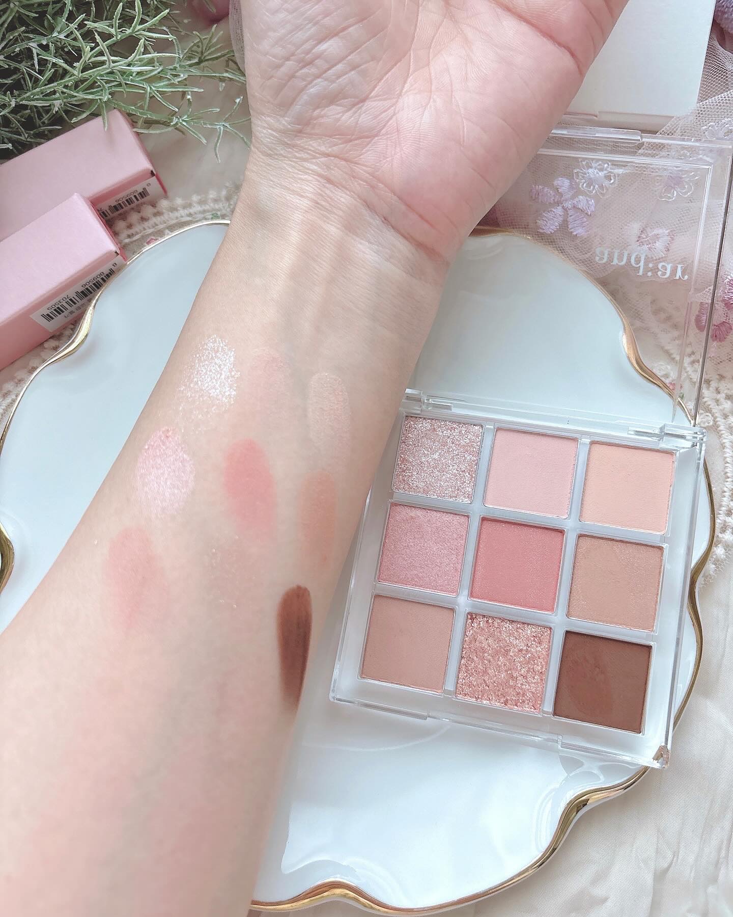 シャドウパレット/and:ar/アイシャドウパレットを使ったクチコミ（3枚目）