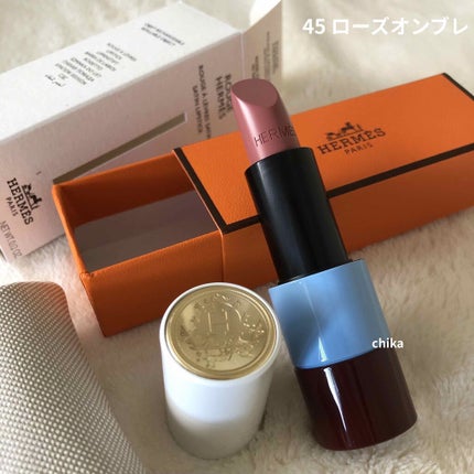 〈ルージュ・エルメス〉 ルージュ ア レーヴル サティネ/エルメス/口紅を使ったクチコミ(1枚目)