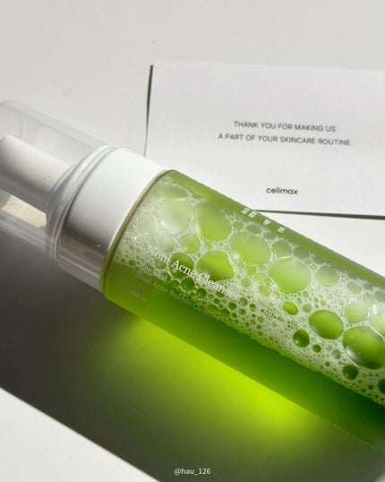 ザリアルノニアクネバブルクレンザー/celimax/泡洗顔を使ったクチコミ(1枚目)