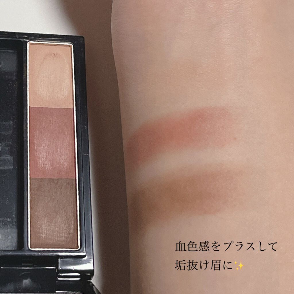 ヴィセ リシェ アイブロウパウダー/Visée/パウダーアイブロウを使ったクチコミ（3枚目）