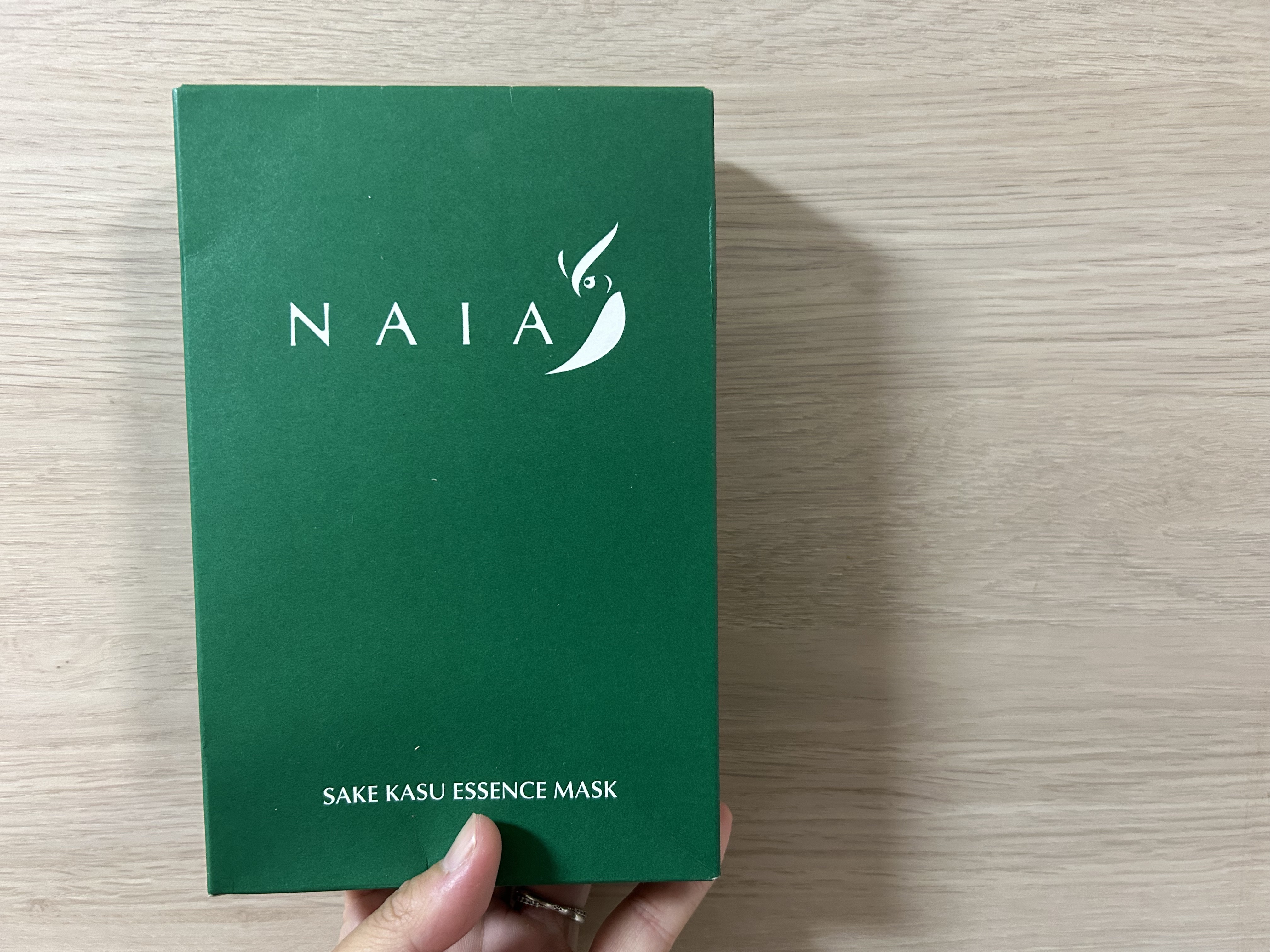 酒粕フェイスマスク 7枚入り（個包装）/NAIA/シートマスク・パックを使ったクチコミ（1枚目）