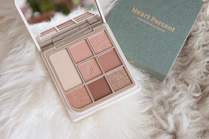 ドットオンムードアイパレット/Heart Percent/アイシャドウパレットを使ったクチコミ(2枚目)