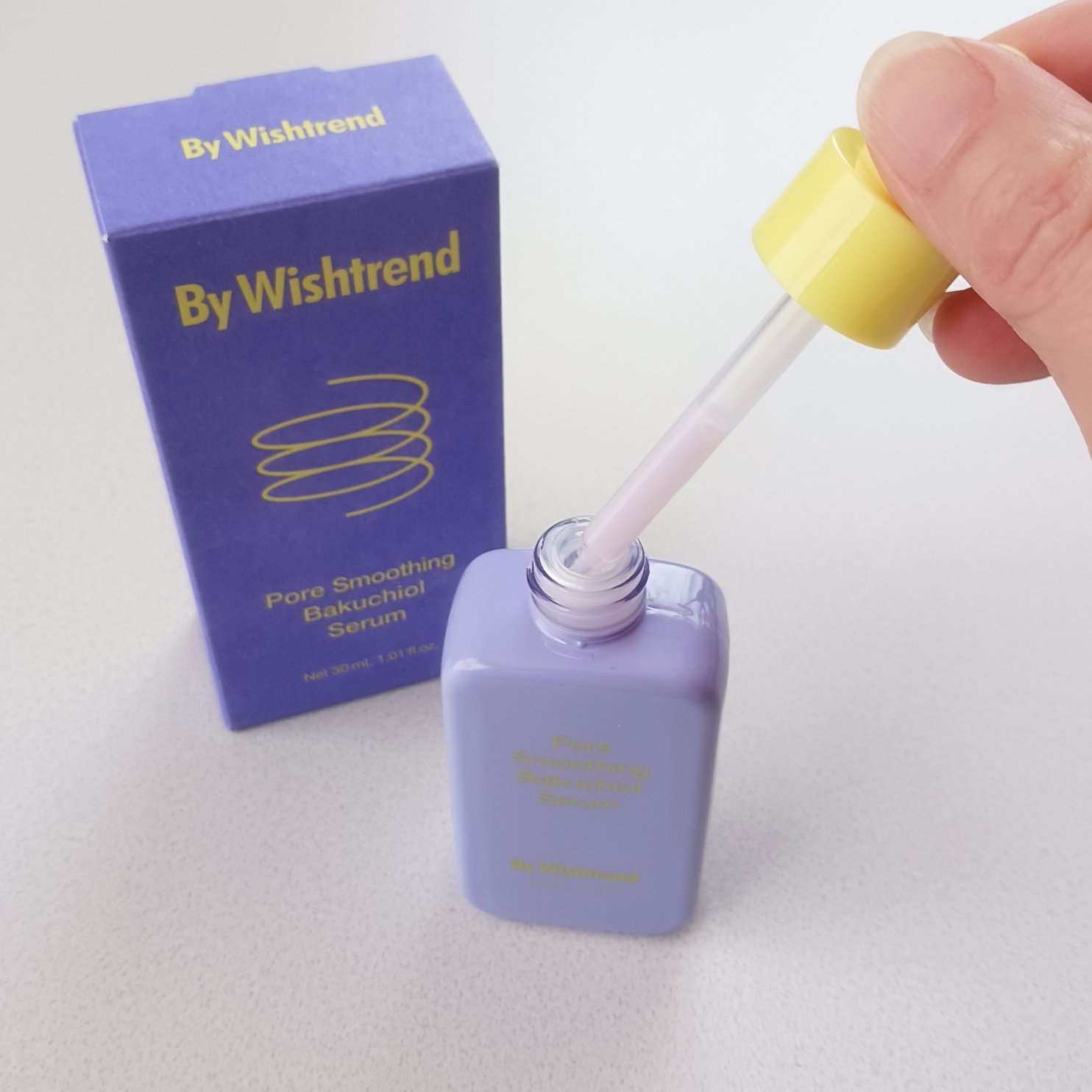 ポアスムージングバクチオールセラム/ByWishtrend/美容液を使ったクチコミ（2枚目）