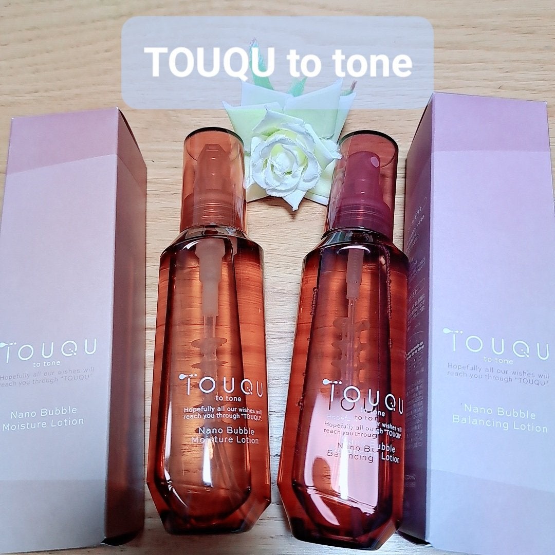 TOUQU to tone ナノバブル バランシングローション/TOUQU to tone/化粧水を使ったクチコミ(1枚目)