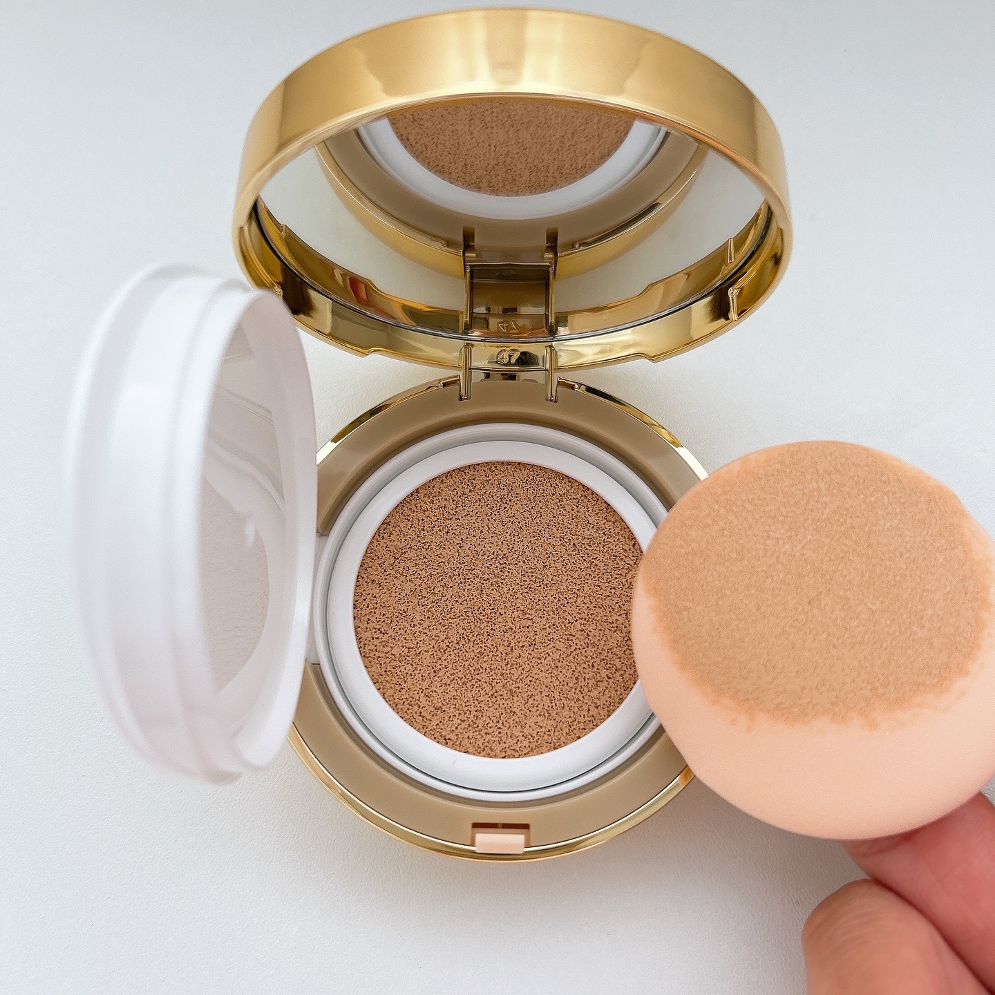 プラセンティストクッションファンデーション/ステファニー/クッションファンデーションを使ったクチコミ（3枚目）