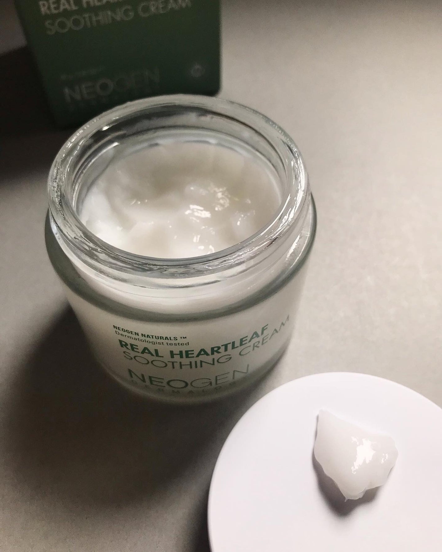 リアルドクダミスージングクリーム/NEOGEN/フェイスクリームを使ったクチコミ(4枚目)