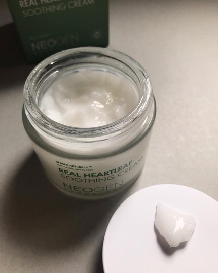 リアルドクダミスージングクリーム/NEOGEN/フェイスクリームを使ったクチコミ(4枚目)