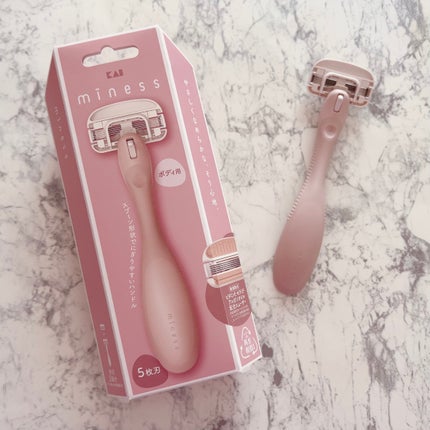 miness ボディ用カミソリ 替刃2個付/貝印/シェーバーを使ったクチコミ(2枚目)